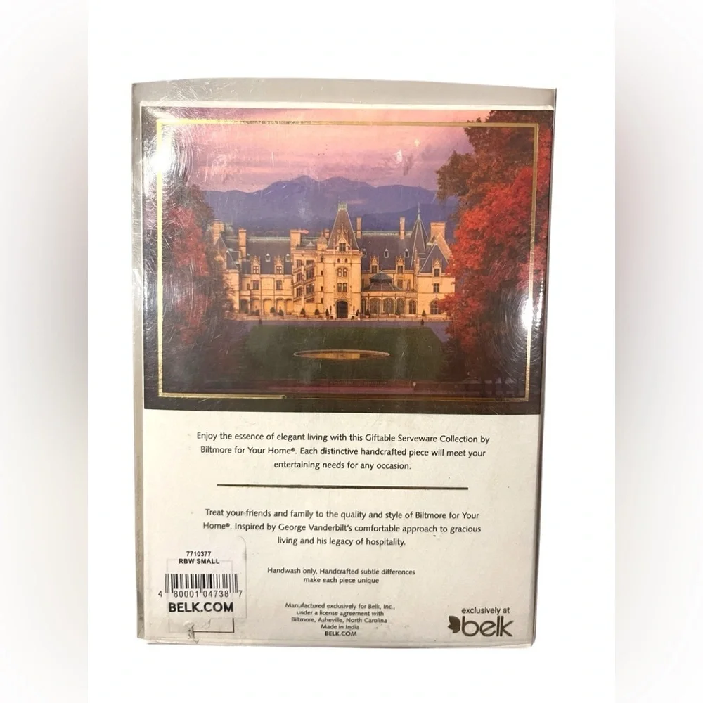 NIB Biltmore Spreader Set Silver and Red Beaded Spreaders